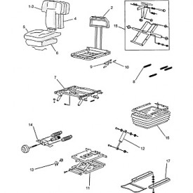 Conjunto de asiento (suspensión)