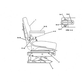 Conjunto de asiento (suspensión)