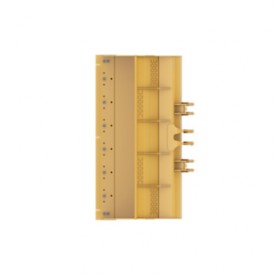 3,8 m3 (5,0 yd3), con pasador, cuchilla empernada