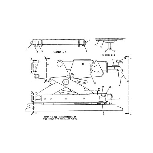 Conjunto de suspensión, asiento