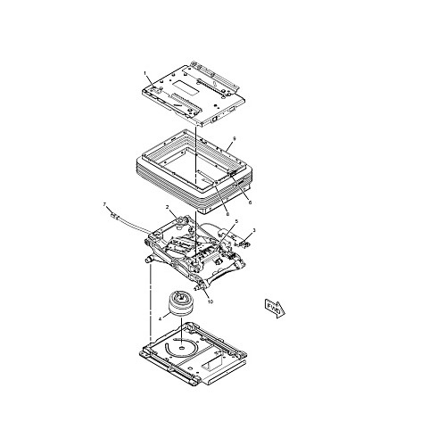 Conjunto de suspensión, asiento