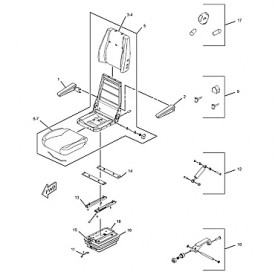 Conjunto de asiento (suspensión)