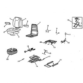 Conjunto de asiento (suspensión)