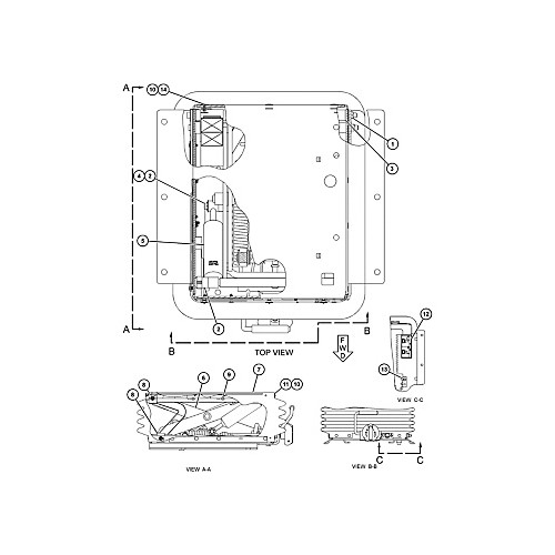 Conjunto de suspensión, asiento