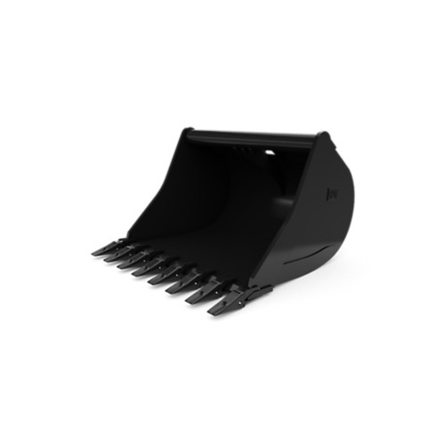 Cucharón con traba del pasador de 1.226 mm (48")