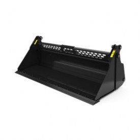 Cucharón de 2.036 mm (80") con cuchilla empernada y protector contra derrames