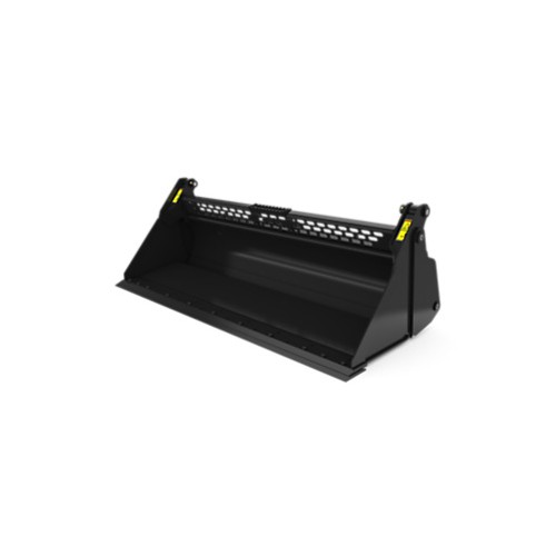 Cucharón de 2.036 mm (80") con cuchilla empernada y protector contra derrames