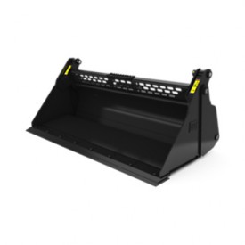 Cucharón de 1.730 mm (68") con cuchilla empernada y protector contra derrames