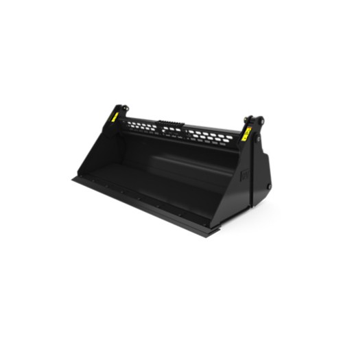 Cucharón de 1.730 mm (68") con cuchilla empernada y protector contra derrames